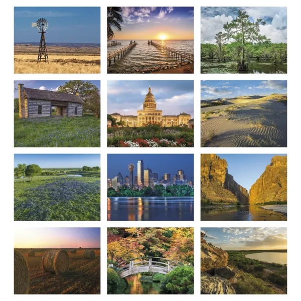 Texas Appointment Calendar - Stapled... from ASI 40480 Koozie Group / HotLine®