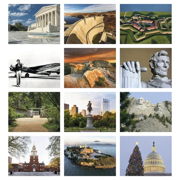 American History Appointment Calendar - Stapled... from ASI 40480 Koozie Group / HotLine®