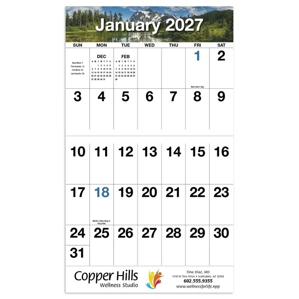 Big Numbers Appointment Calendar - Stapled... from ASI 40480 Koozie Group / HotLine®