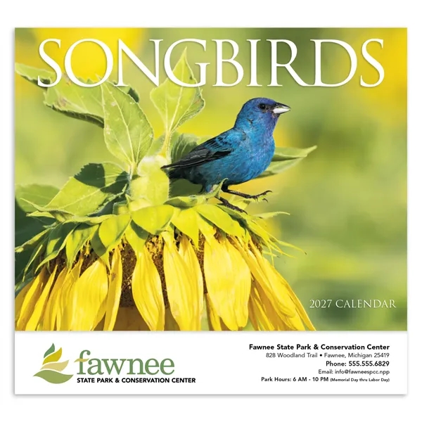 Songbirds Appointment Calendar - Stapled... from ASI 40480 Koozie Group / HotLine®