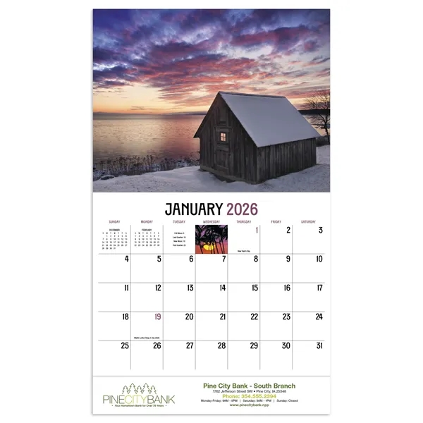 Dawn to Dusk Appointment Calendar - Stapled... from ASI 40480 Koozie Group / HotLine®