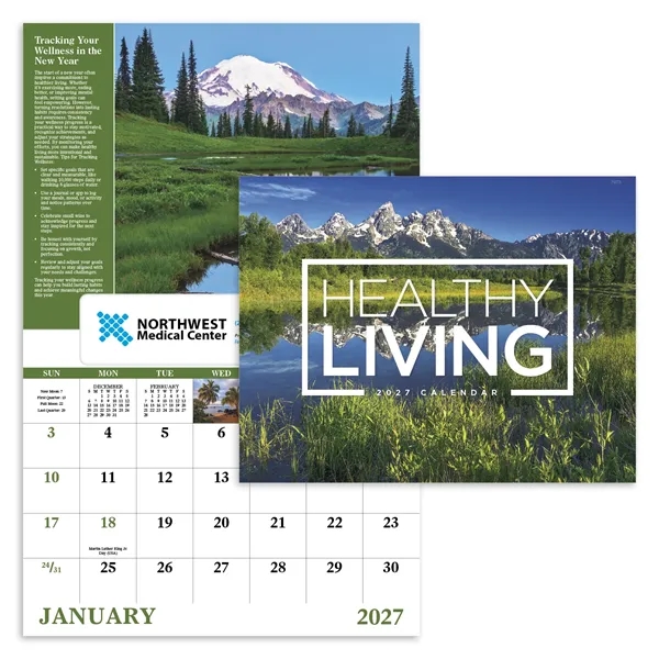 Healthy Living - Window... from ASI 40480 Koozie Group / Norwood Triumph Calendar