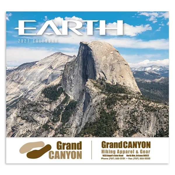 Earth Appointment Calendar - Stapled... from ASI 40480 Koozie Group / HotLine®