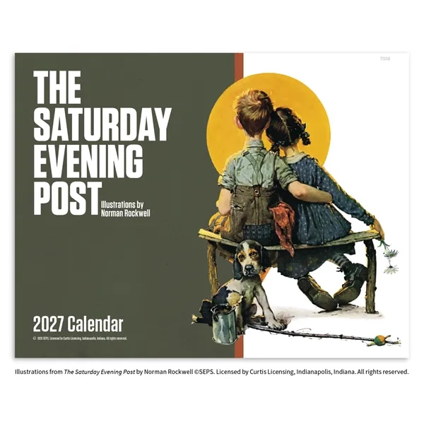 The Saturday Evening Post - Window... from ASI 40480 Koozie Group / Norwood Triumph Calendar
