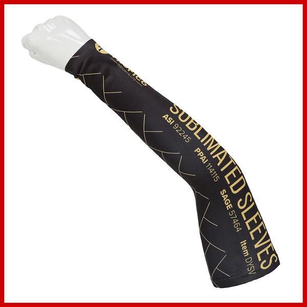 Fully customizable sublimated sleeves. Multiple sizes available.... from ASI 92245 Tropico Imports LTD