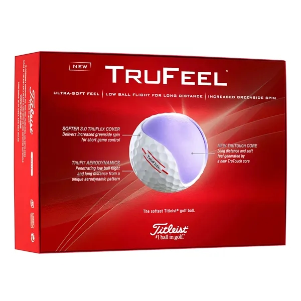Titleist® TruFeel™ Golf Ball Standard Service... from ASI 40480 Koozie Group