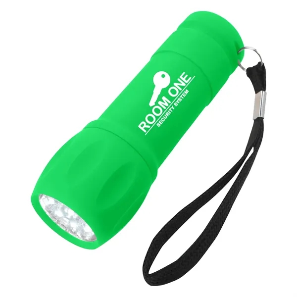 Rubberized Torch Light with Strap.... from ASI 61125 Hit Promotional Products / Hit®