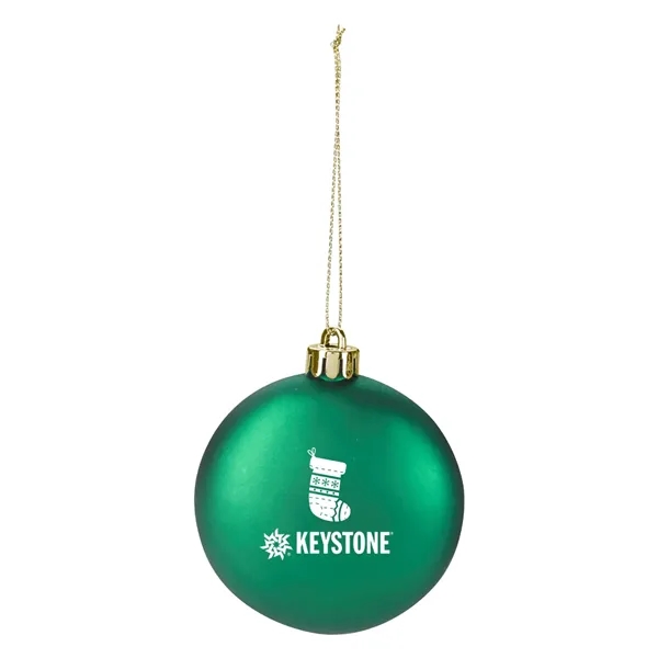 Polypropylene, shatter-resistant ornament that includes string for hanging and is available... from ASI 61125 Hit Promotional Products / Hit®