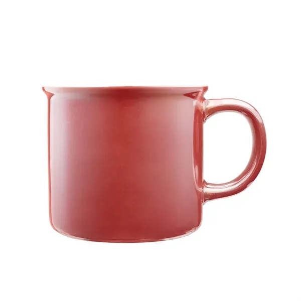 15-ounce ceramic campfire mug with ear-shaped handle and lip edge.... from ASI 61125 Hit Promotional Products / Hit®
