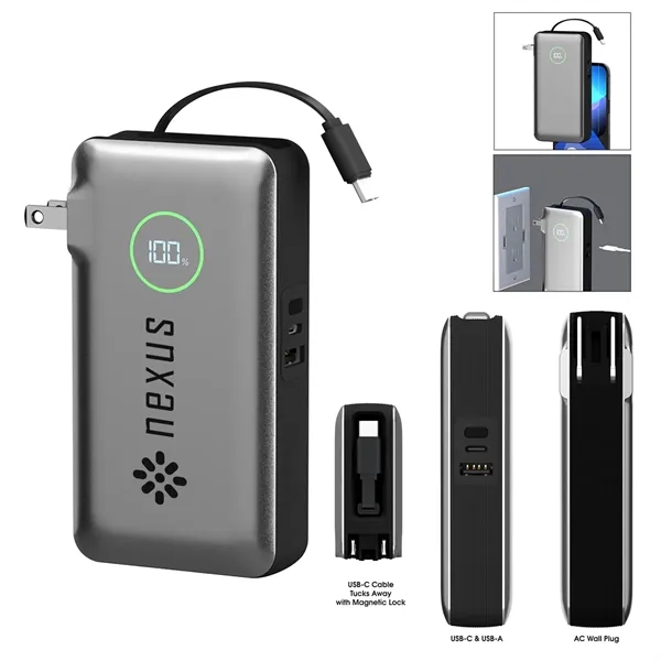 10,000 mAh PhoneSuit® Journey AC All-In-One Portable Batt...... from ASI 61125 Hit Promotional Products / Hit®