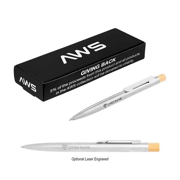 AWS Recycled Stainless Steel Pen... from ASI 61125 Hit Promotional Products / Hit®