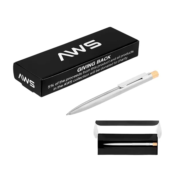 AWS Recycled Stainless Steel Pen... from ASI 61125 Hit Promotional Products / Hit®