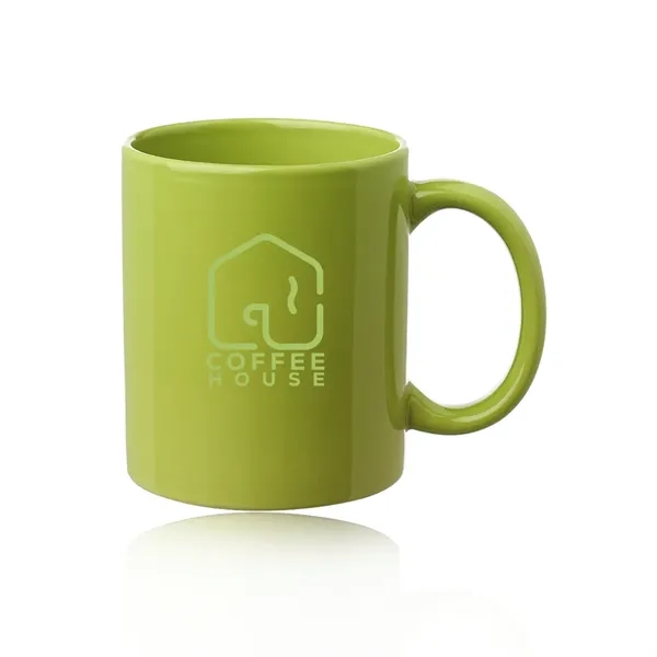 Basic coffee mug with C-handle, 11 oz.... from ASI 39552 BEL Promo