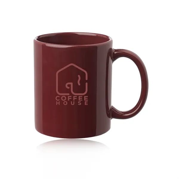 Basic coffee mug with C-handle, 11 oz.... from ASI 39552 BEL Promo
