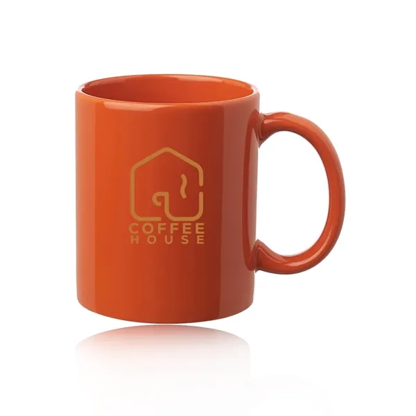 Basic coffee mug with C-handle, 11 oz.... from ASI 39552 BEL Promo