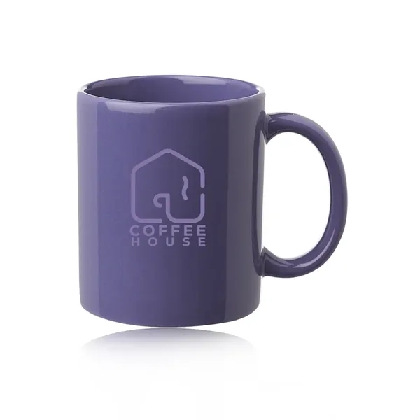 Basic coffee mug with C-handle, 11 oz.... from ASI 39552 BEL Promo