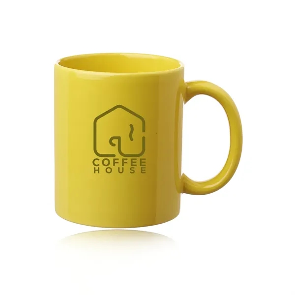 Basic coffee mug with C-handle, 11 oz.... from ASI 39552 BEL Promo