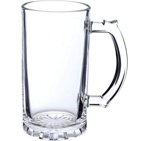 Imported star-bottom sports beer mug with handy thumb grip, 16 oz.... from ASI 39552 BEL Promo