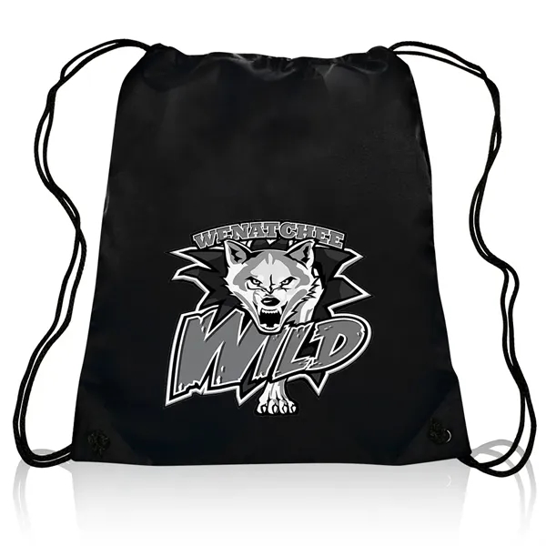 14" x 16.5" polyester drawstring backpack.... from ASI 39552 BEL Promo