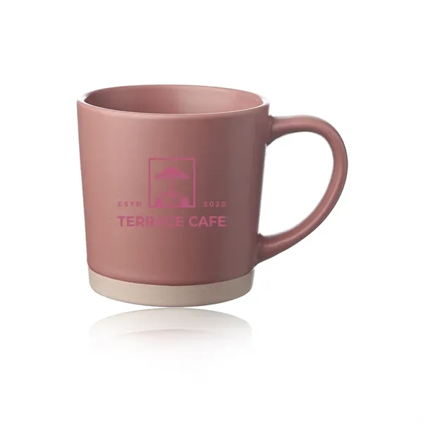 13 oz. ceramic latte mugs with easy comfort grip.... from ASI 39552 BEL Promo