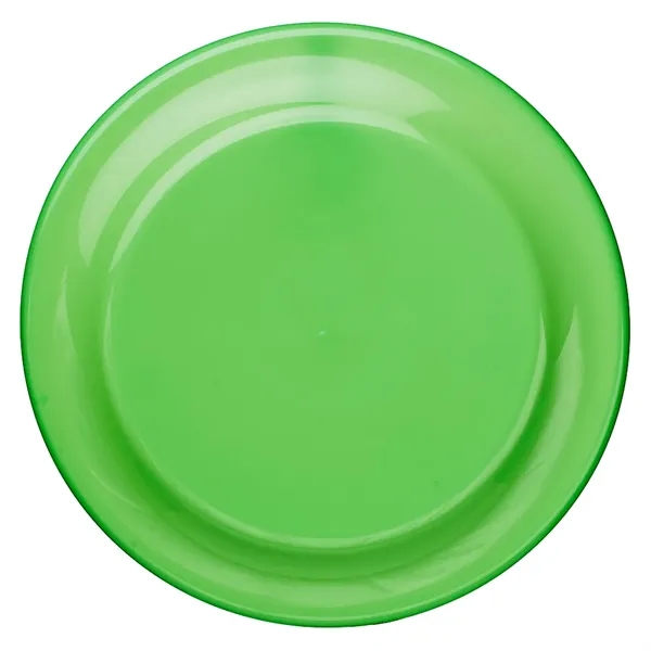 Solid color flying disc that measures 9.25" and made of recyclable... from ASI 39552 BEL Promo