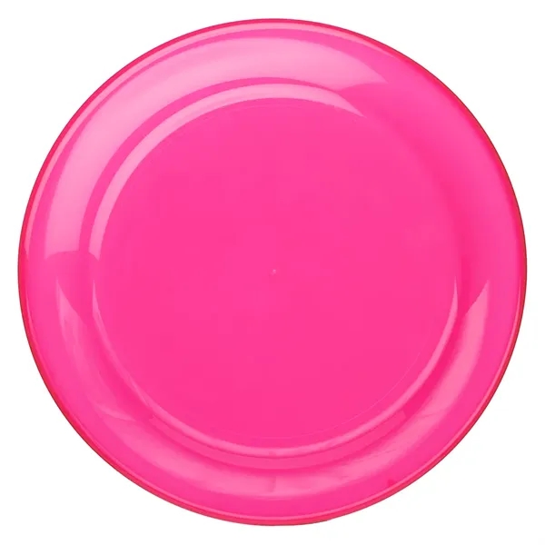 Solid color flying disc that measures 9.25" and made of recyclable... from ASI 39552 BEL Promo