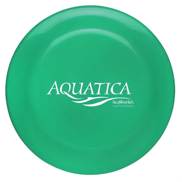 Solid color flying disc that measures 9.25" and made of recyclable... from ASI 39552 BEL Promo