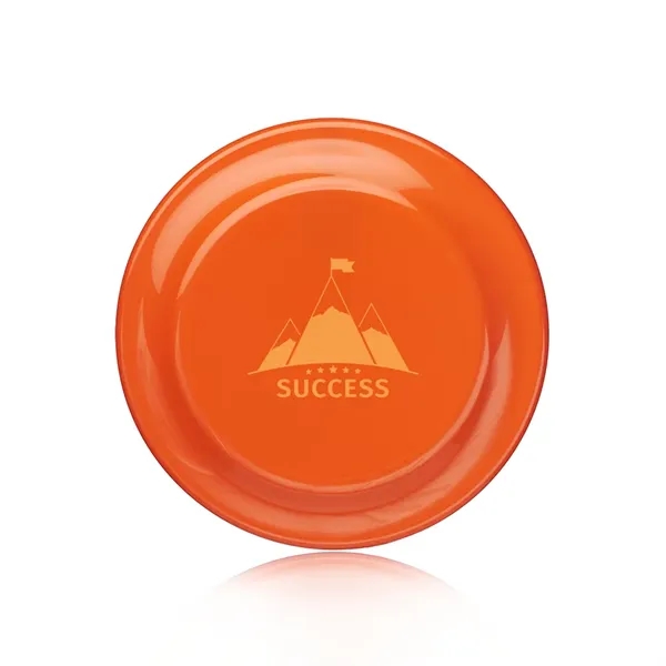 Solid color flying disc that measures 9.25" and made of recyclable... from ASI 39552 BEL Promo
