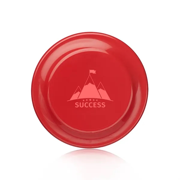 Solid color flying disc that measures 9.25" and made of recyclable... from ASI 39552 BEL Promo