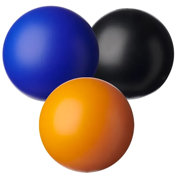 Round shape jumbo stress reliever made of PU foam material with... from ASI 37218 Athena Promo (tm)