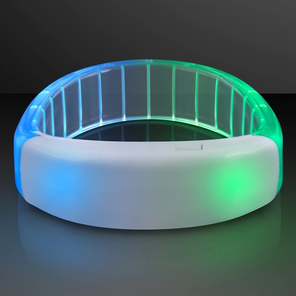 Blank or Imprinted. Fashion LED bracelets... from ASI 34194 ALightPromos / Alight Promotional Products