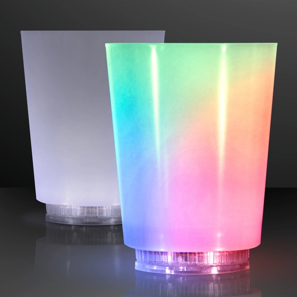 Blank or imprinted. LED light up glass.... from ASI 34194 ALightPromos / Alight Promotional Products