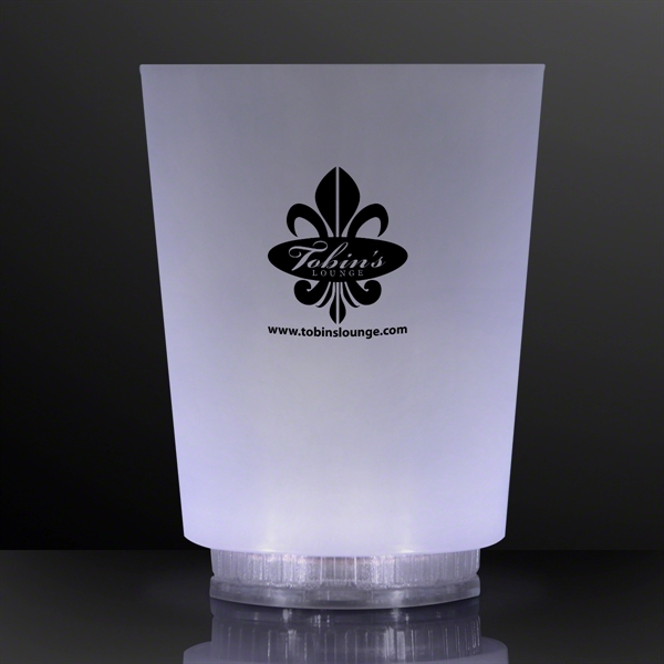Blank or imprinted. LED light up glass.... from ASI 34194 ALightPromos / Alight Promotional Products