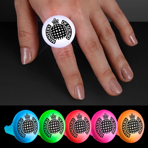 Blank or imprinted. LED light-up ring. One size fits most.... from ASI 34194 ALightPromos / Alight Promotional Products