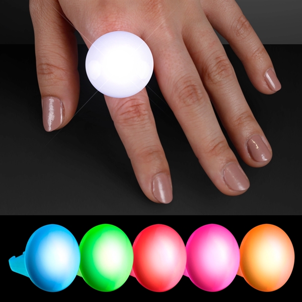 Blank or imprinted. LED light-up ring. One size fits most.... from ASI 34194 ALightPromos / Alight Promotional Products