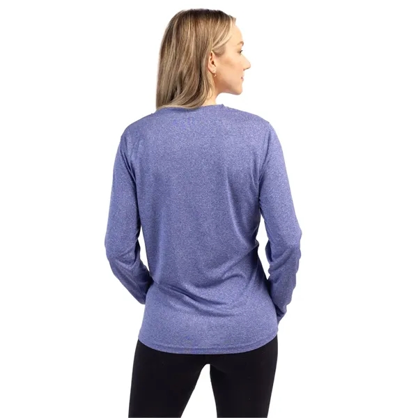 Women's t-shirt with long sleeves and self-fabric neck trim.... from ASI 47965 Cutter & Buck