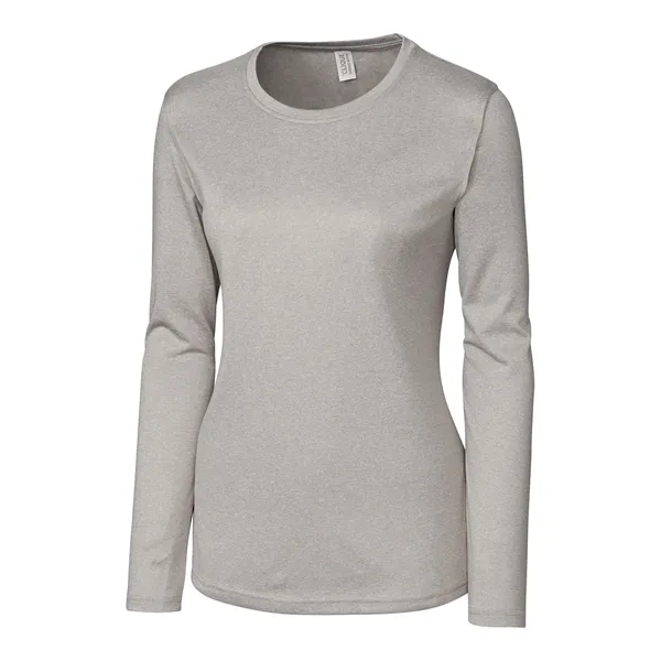 Women's t-shirt with long sleeves and self-fabric neck trim.... from ASI 47965 Cutter & Buck