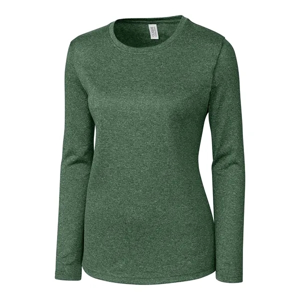 Women's t-shirt with long sleeves and self-fabric neck trim.... from ASI 47965 Cutter & Buck