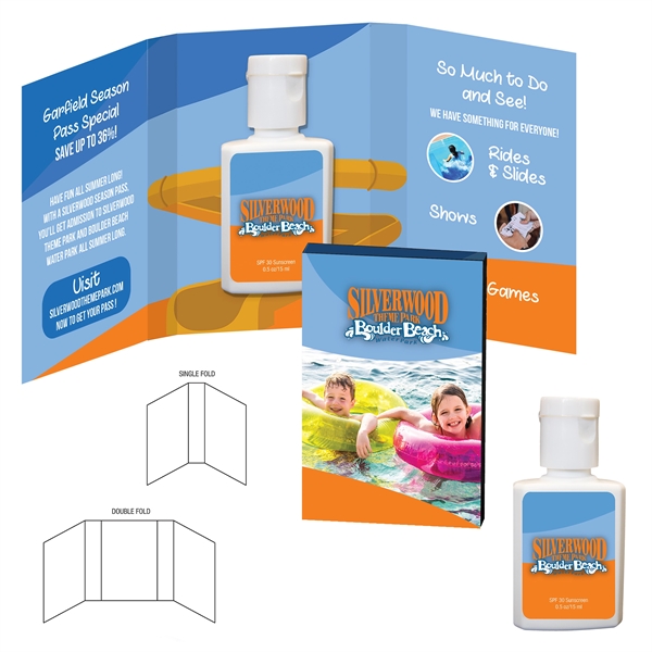 2.5" x 3.875" full-color promotional pamphlet with 1.31"w x 2.69" .5... from ASI 90807 Tekweld