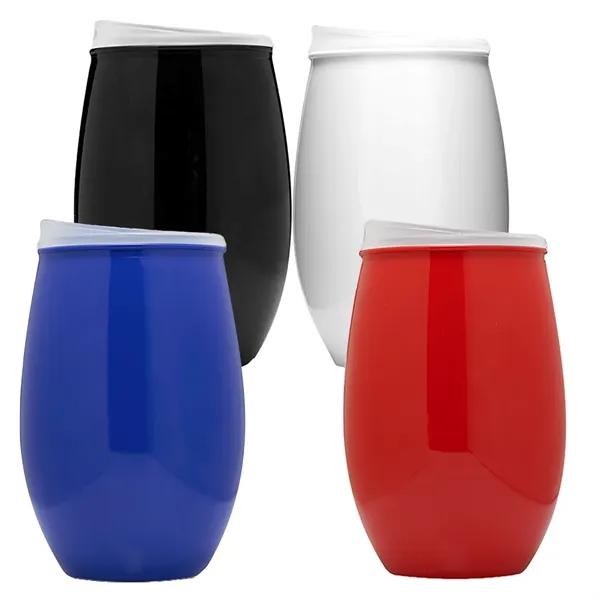 BPA free stemless wine tumbler of 16 oz. capacity with 1... from ASI 37218 Athena Promo (tm)