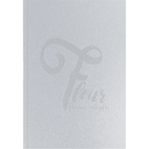 5" x 7" note pad with flexible wraparound  shimmer paper... from ASI 91340 Journalbooks/Timeplanner Calendars