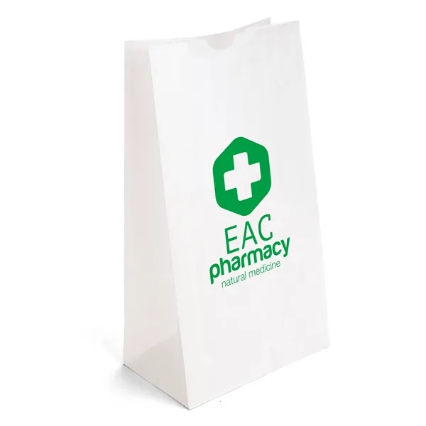 6# paper bag with serrated cut top and gusset... from ASI 37940 Bag Makers Inc