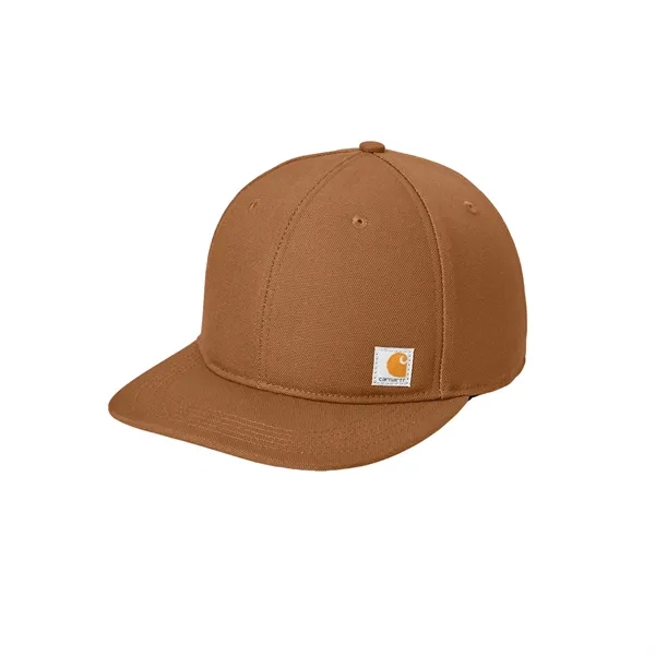 High-profile cotton duck cap with flat brim and imprint-ready structure, ideal... from ASI 72657 Active Life Promo / Active Life