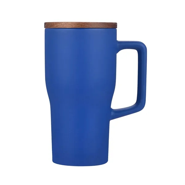 Matte, textured bottom ceramic mug. Improve your marketing performance during trade... from ASI 41511 Brainchild USA Inc / BrainChild Gift Club