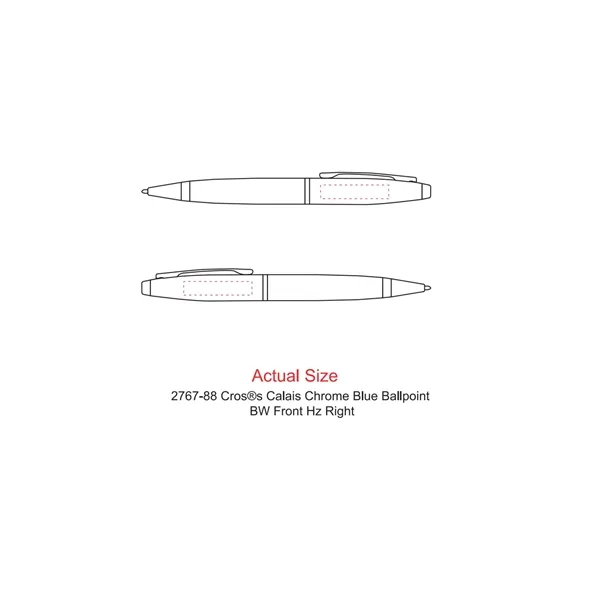 Cross® Calais Chrome Blue Ballpoint... from ASI 66887 PCNA / Leeds
