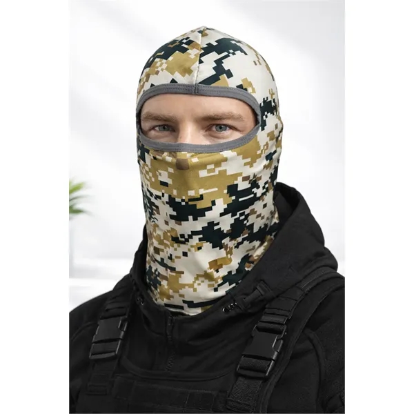 Soft brushed milk silk balaclava with full-color edge-to-edge sublimation-warm, breathable, and... from ASI 72657 Active Life Promo / Active Life Promo