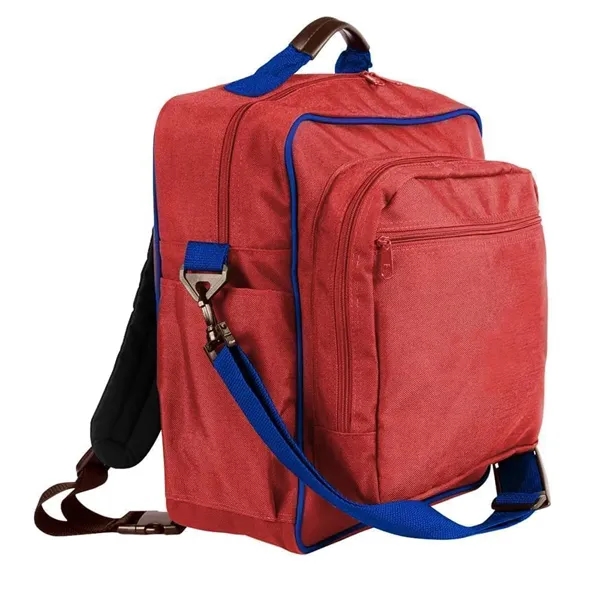 Order Custom Logo Poly Daypack Rucksacks-Extensive Color Options-12.5x14.5x5. Union Made in... from ASI 73775 Unionwear