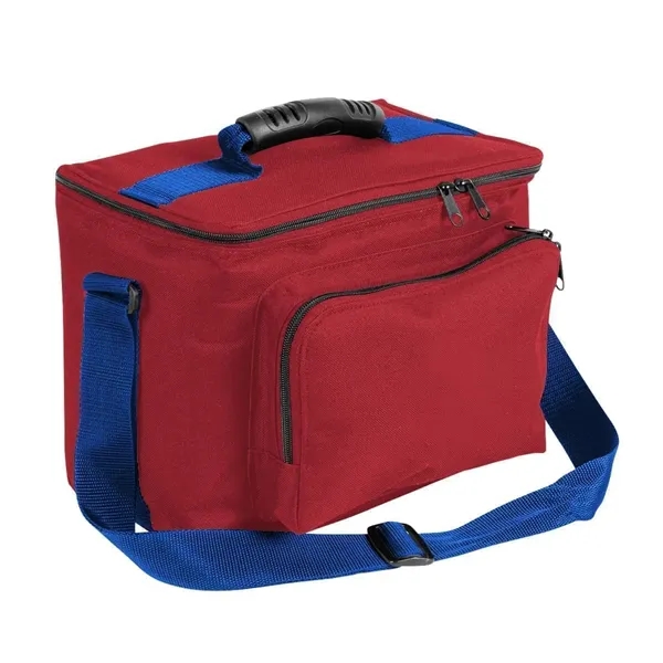 Order Custom Logo Nylon Poly Lunch Coolers-Extensive Color Options-11x8x6. Union Made... from ASI 73775 Unionwear