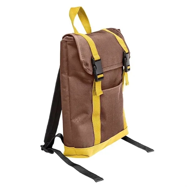 Order Custom Logo Canvas Small T Bottom Backpacks-48 Color Options-12.5W X... from ASI 73775 Unionwear