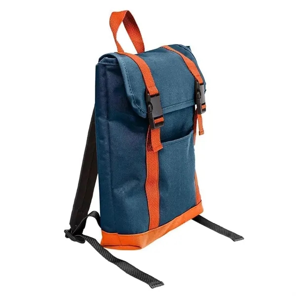 Order Custom Logo Canvas Small T Bottom Backpacks-48 Color Options-12.5W X... from ASI 73775 Unionwear